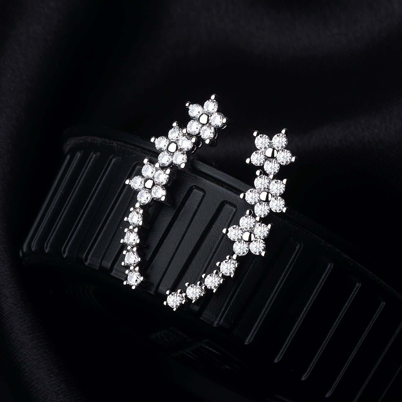 Boucles d'oreilles florales intemporelles
