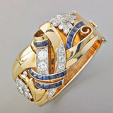 Bague en Or Vintage avec Zirconia